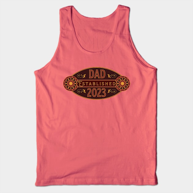 Dad established 2023 Tank Top by Polynesian Vibes